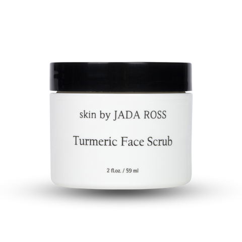 Turmeric Face Scrub (Vegan-Brightening-Gentle-Fragrance Free)